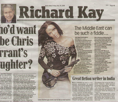 Daily Mail - Linzi Stoppard