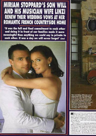 Hello Magazine - Linzi Stoppard