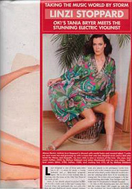 OK Magazine - Linzi Stoppard