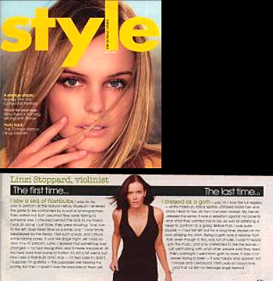 Style magazine - Linzi Stoppard