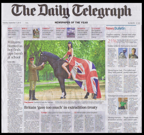 Daily Telegraph - Linzi Stoppard